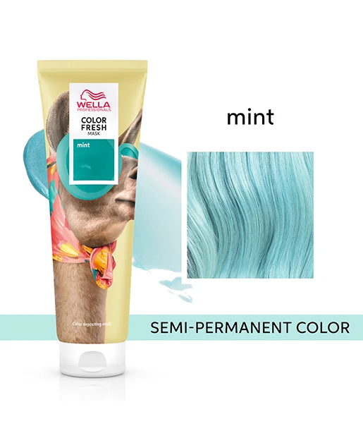 Wella Color Fresh - Maska Koloryzująca Mint 150ml