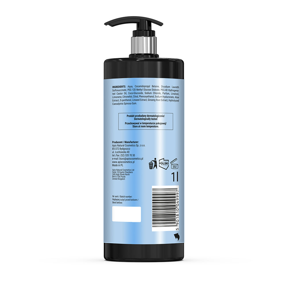 APIS Who's The Boss Energizujący Żel Do Mycia Ciała 3w1 1000 Ml