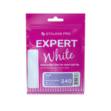 Staleks Pro Expert White DFE-51-240w Nakładki Jednorazowe Białe Do Polerki Gradacja 240 10 Sztuk