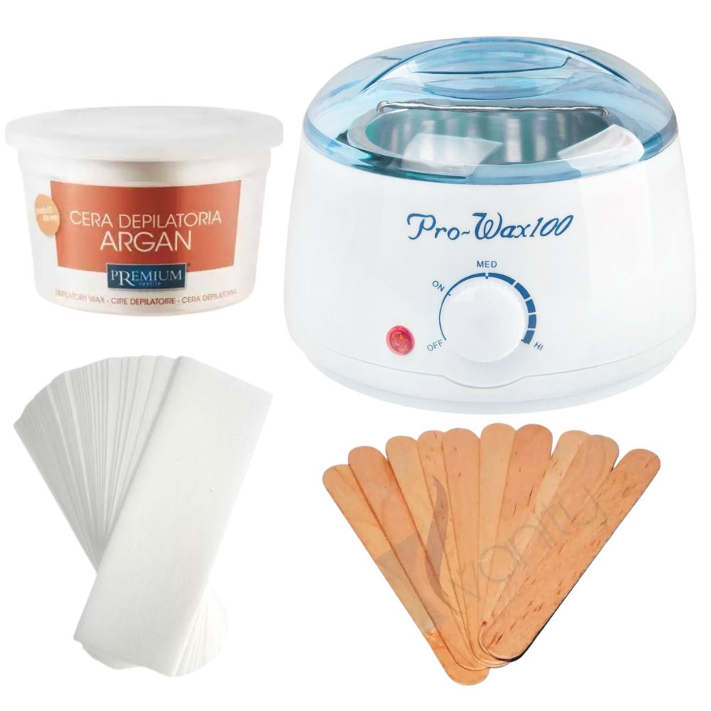 Zestaw Do Depilacji Pro Wax Pure Light - Zapach Arganowy