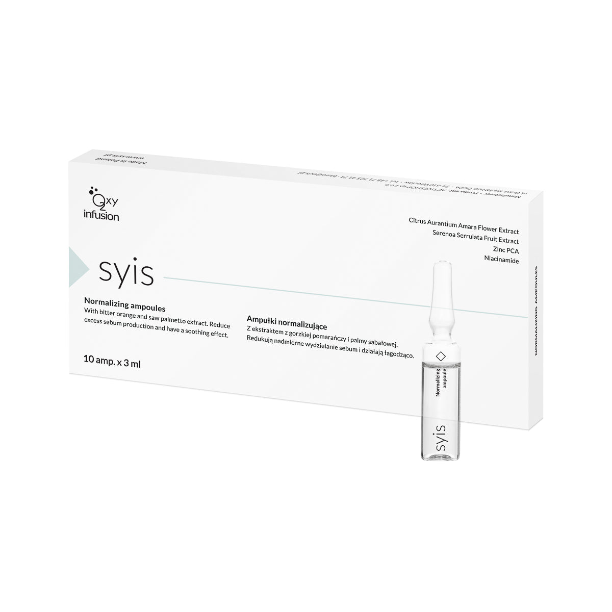 Syis ampułki normalizujące 10 x 3 ml