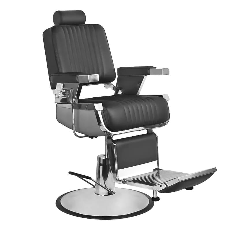 Gabbiano fotel barberski Royal czarny