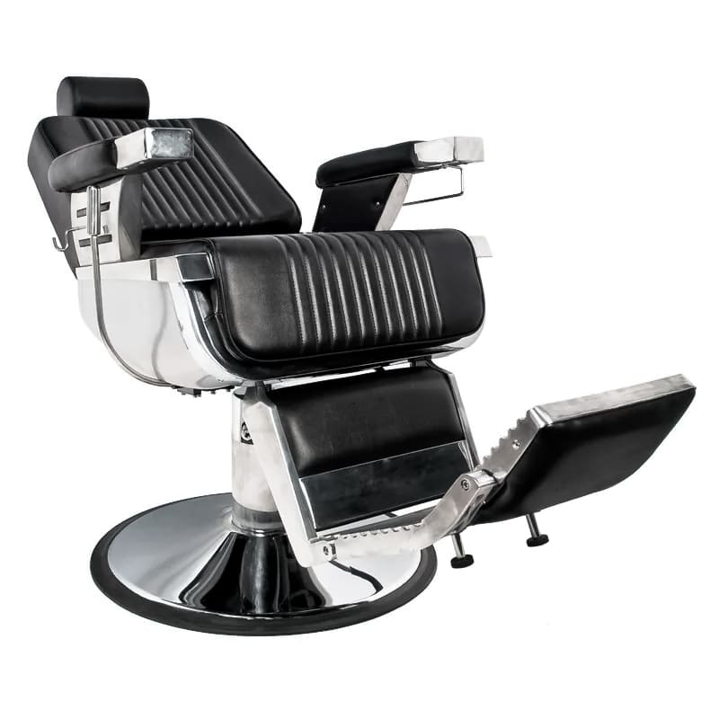 Gabbiano fotel barberski Royal czarny