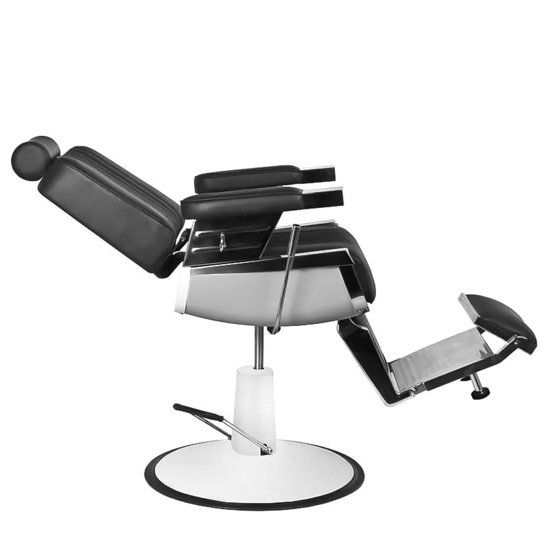Gabbiano fotel barberski Royal czarny