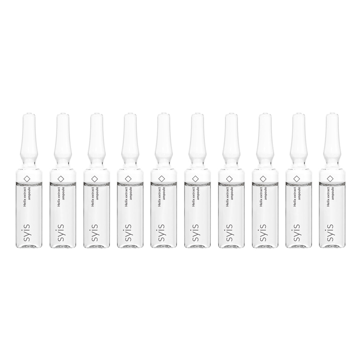 Syis ampułki ze śluzem ślimaka helix extract serum 10 x 3 ml