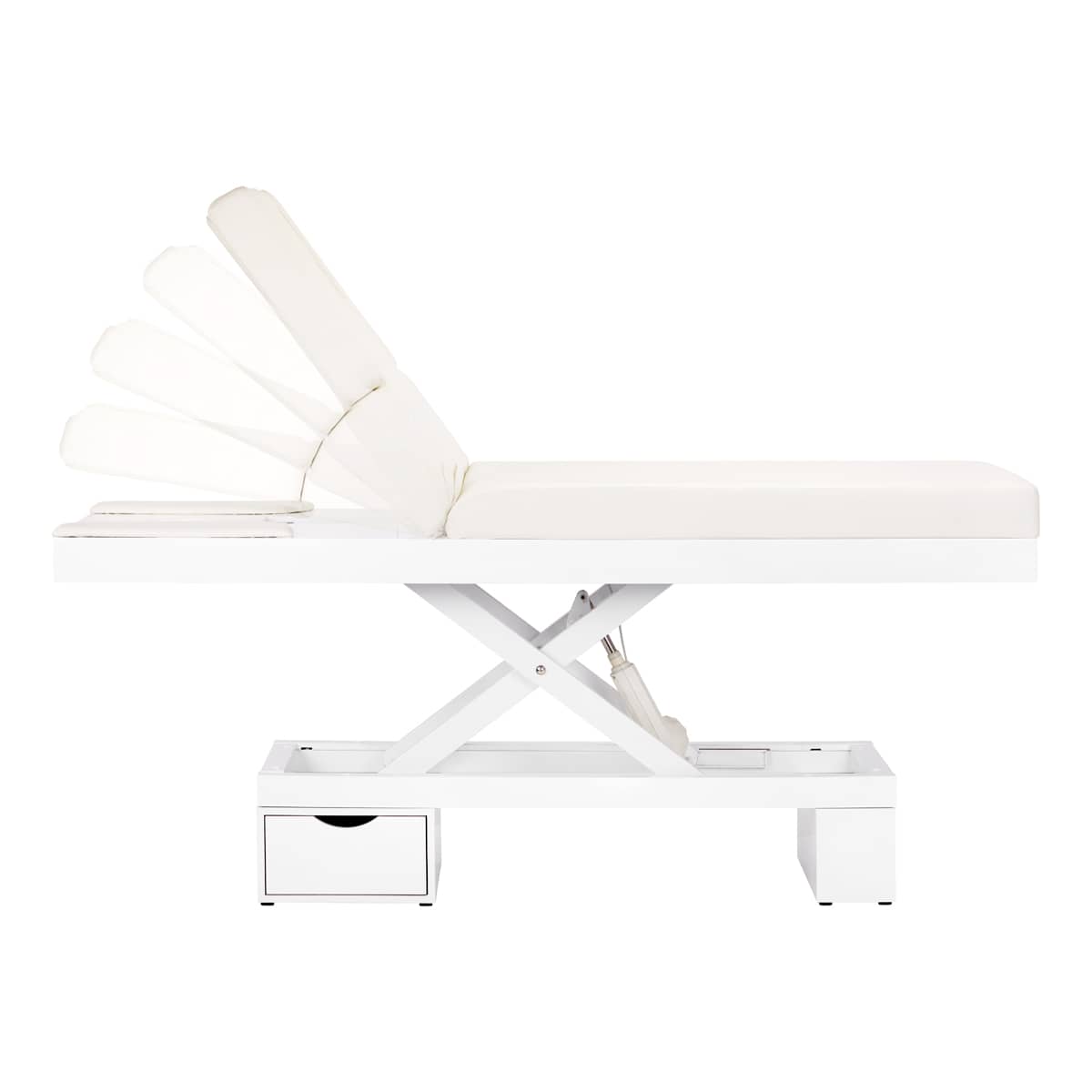 Spa Leżanka Kosmetyczna Azzurro 815b Świecąca White
