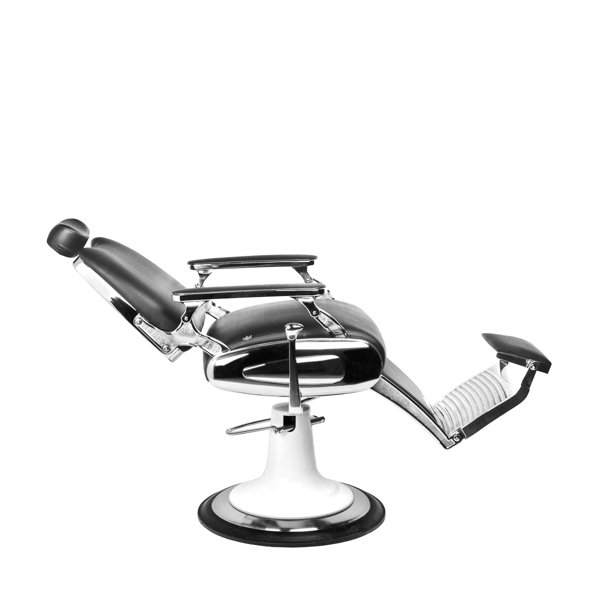 Gabbiano fotel barberski Moto Style czarny