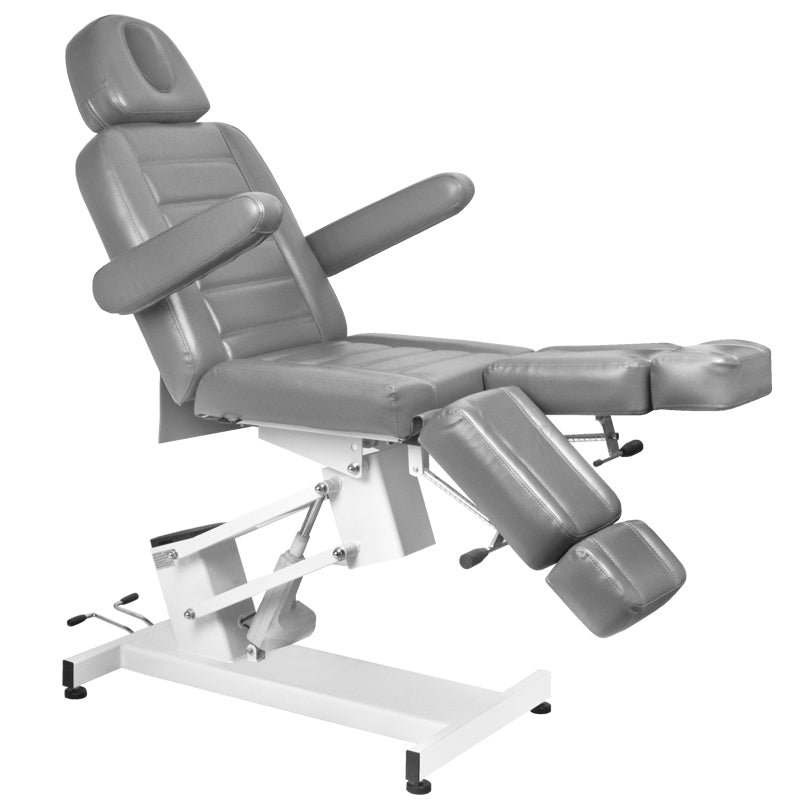 Fotel Kosmetyczny Elektr. Azzurro 706 Pedi  1 Siln. Szary