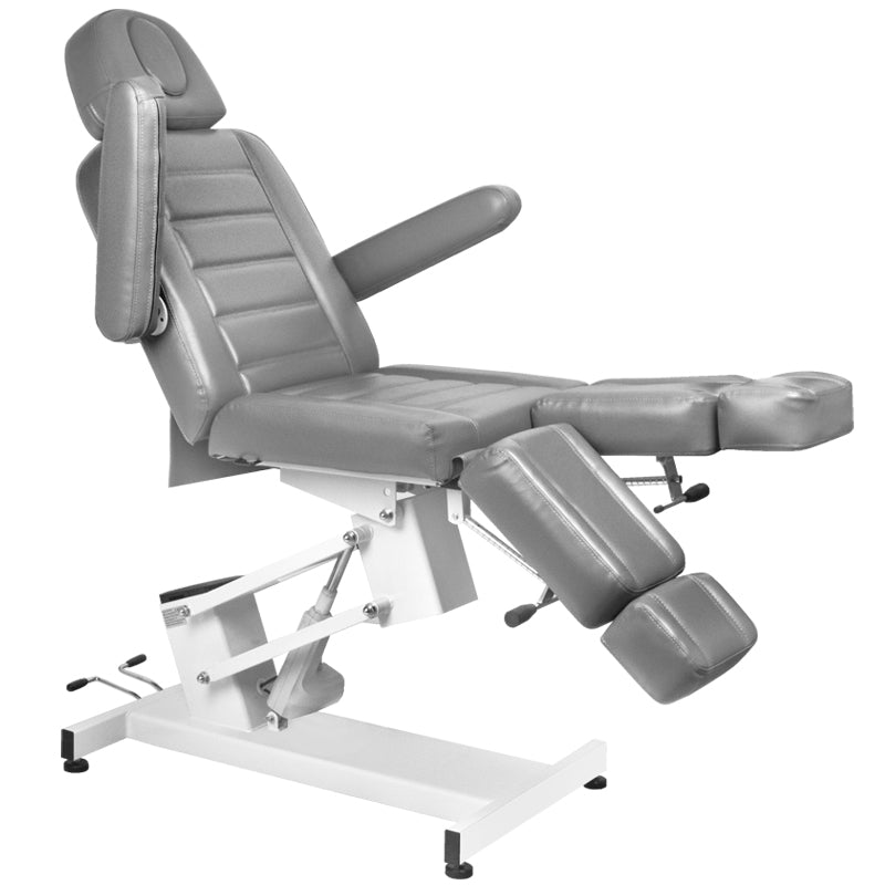 Fotel Kosmetyczny Elektr. Azzurro 706 Pedi  1 Siln. Szary