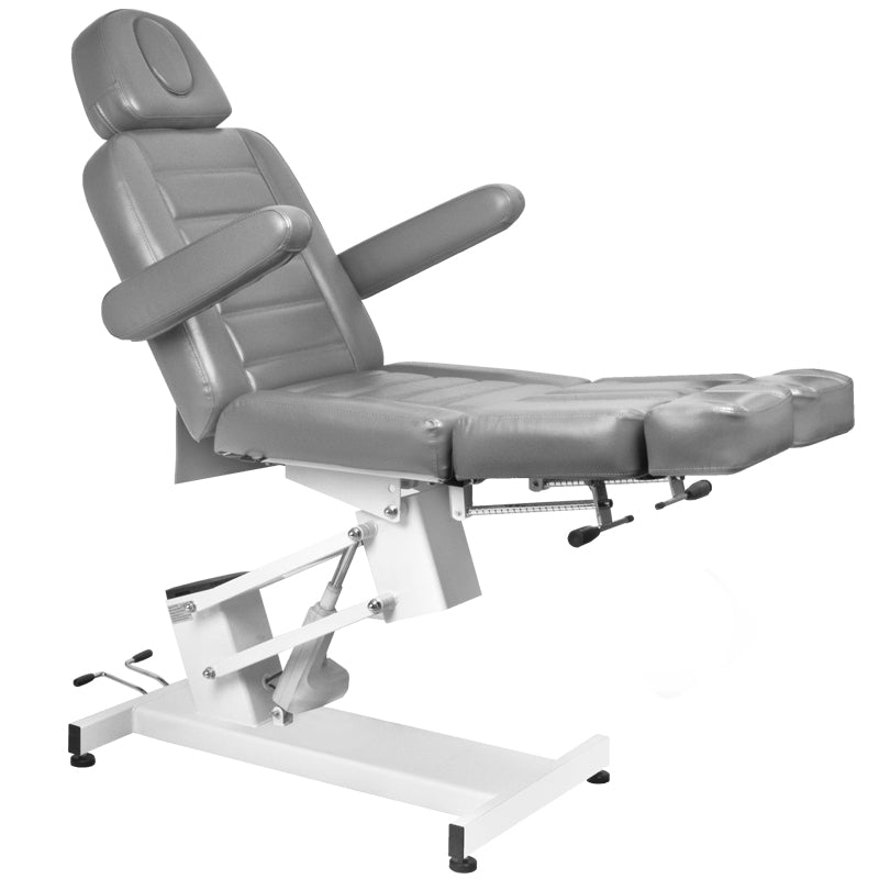 Fotel Kosmetyczny Elektr. Azzurro 706 Pedi  1 Siln. Szary
