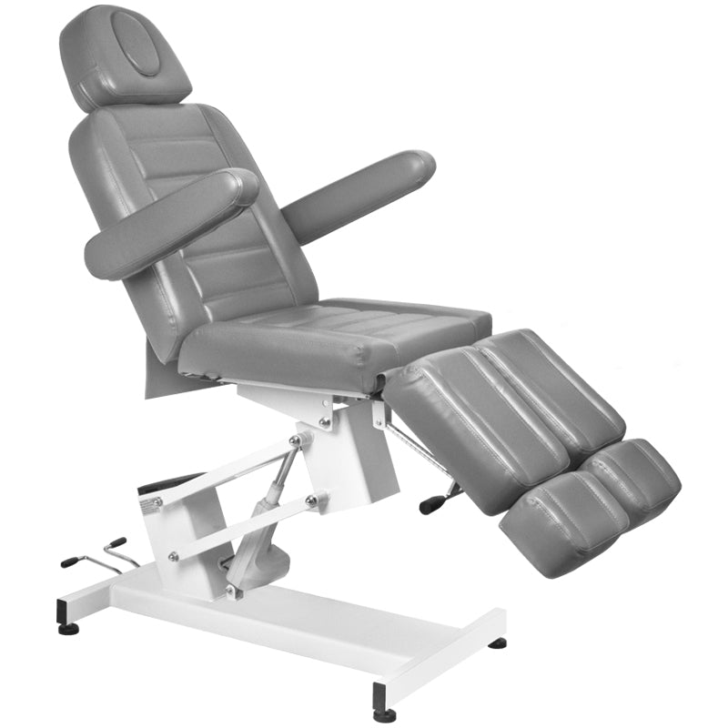 Fotel Kosmetyczny Elektr. Azzurro 706 Pedi  1 Siln. Szary