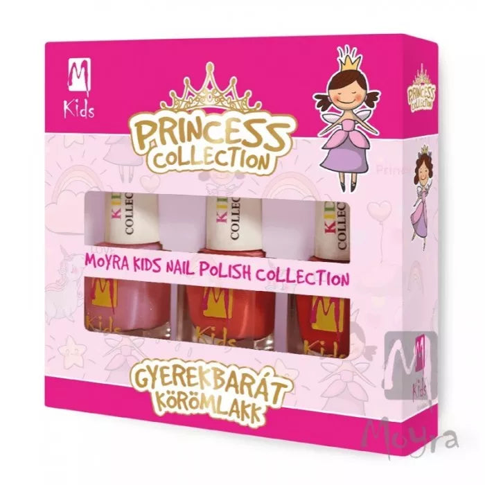 MOYRA Moyra Zestaw Lakierów Kids Nail Polish Set Princess Collection — Składniki i ocena