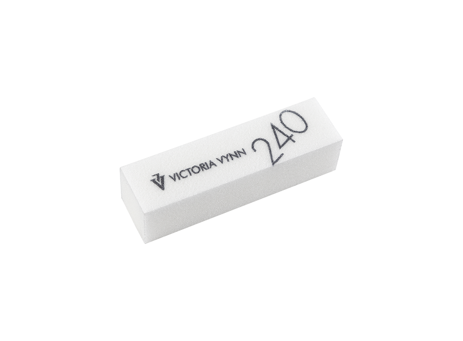Nail Buffer Block 240, white Blok 240