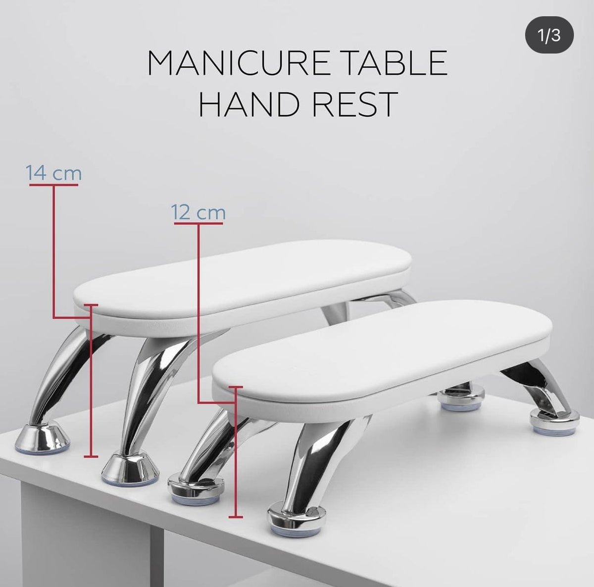 Shemax Podstawka Do Rąk Hand Rest 14 cm Gold