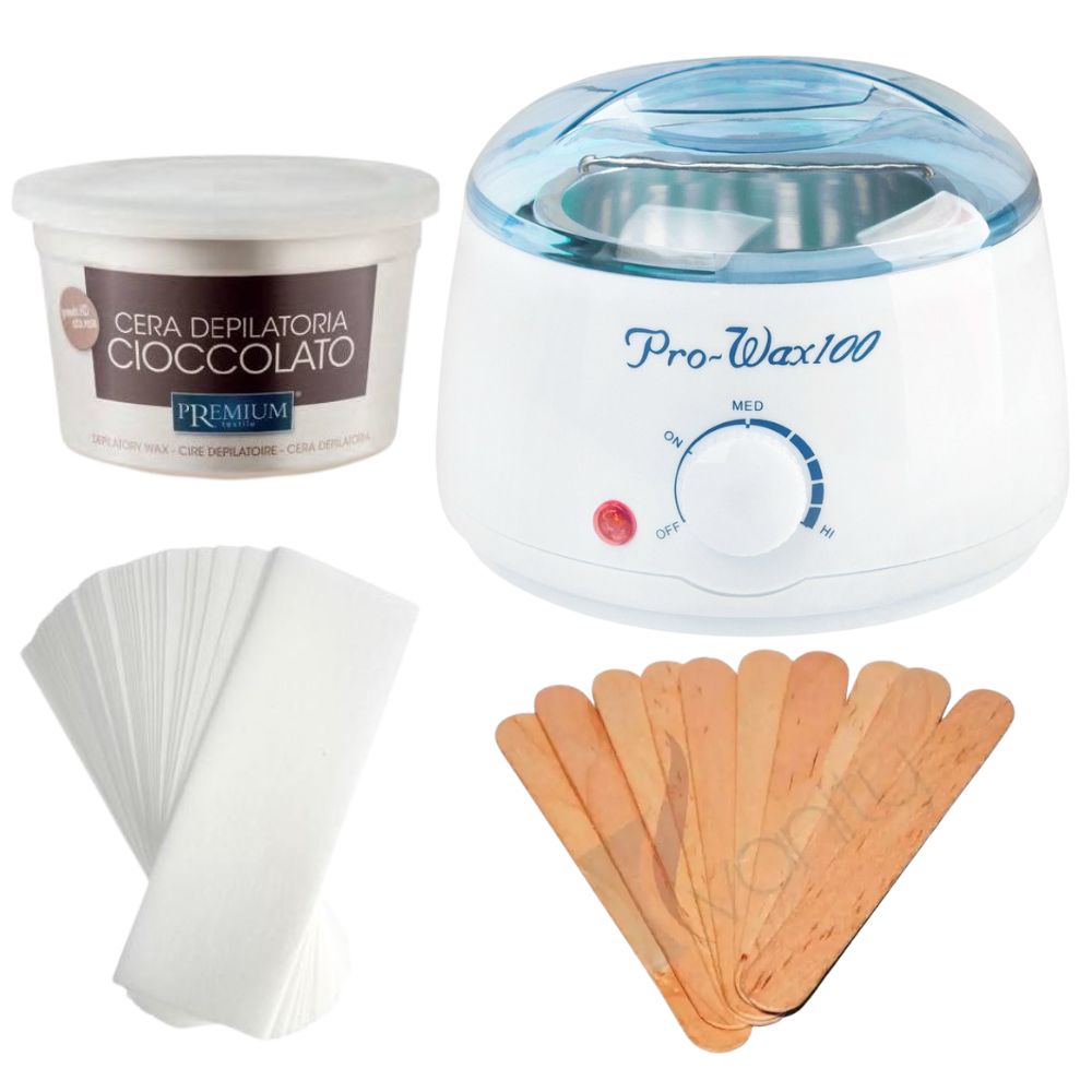 Zestaw Do Depilacji Pro Wax Pure Light - Zapach Czekoladowy