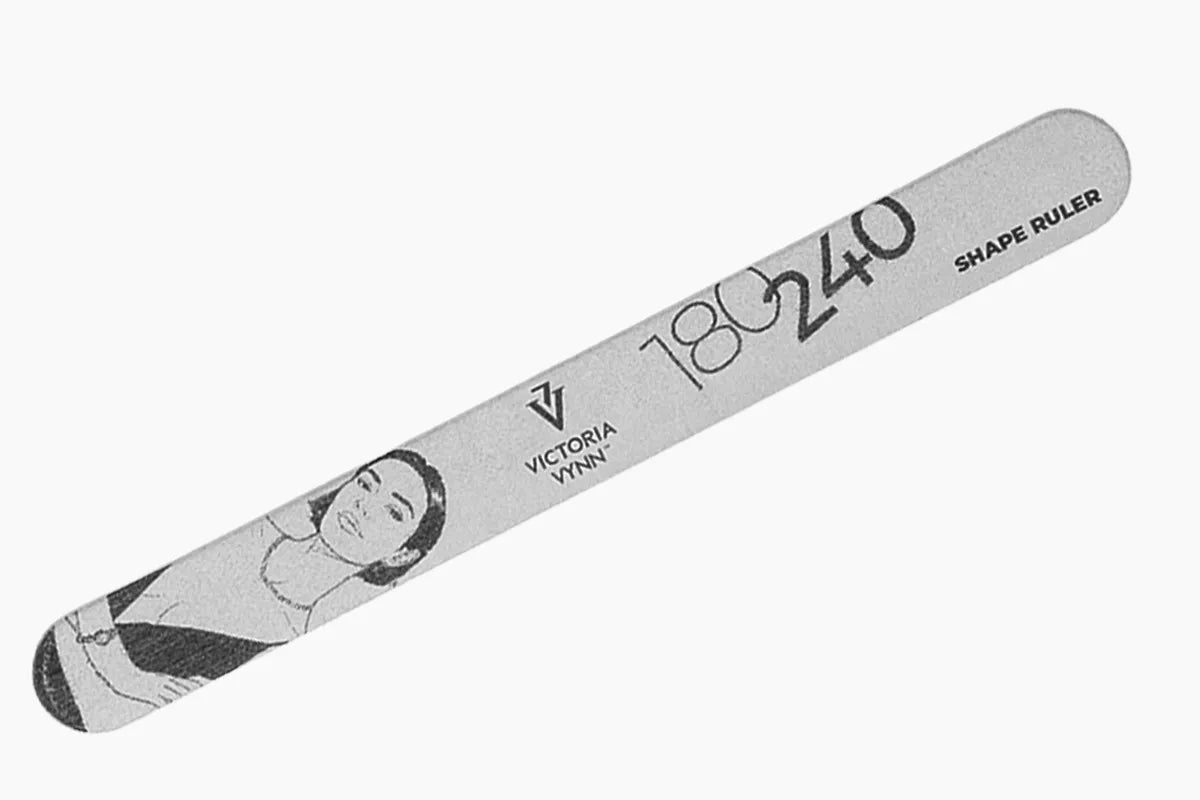 Victoria Vynn Shape Ruler 180/240 pilnik prosty slim packshot