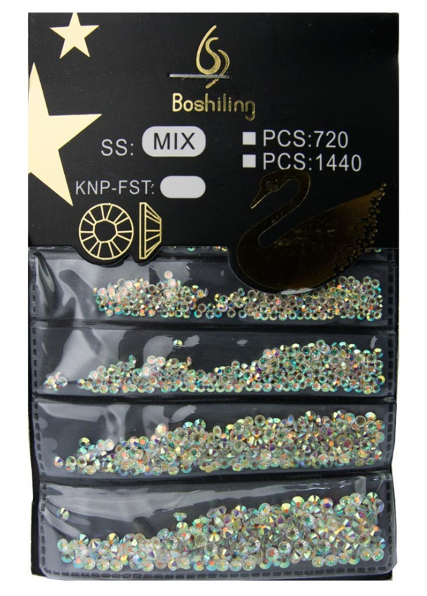 Zestaw Cyrkonii C-1 1440 Szt MIX
