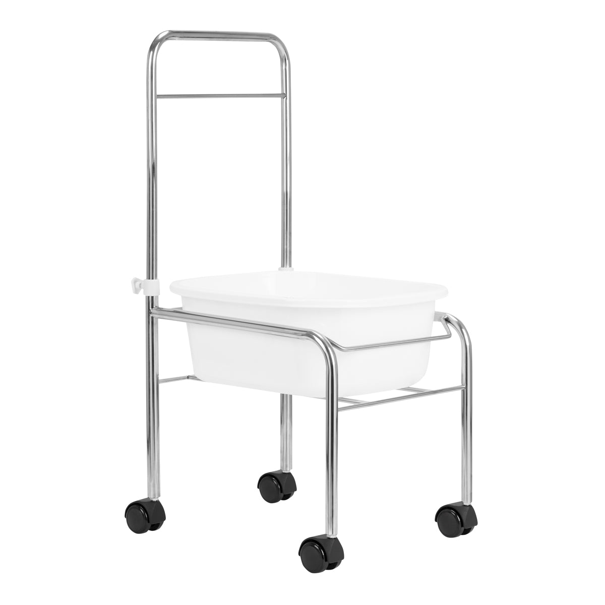 Brodzik Do Pedicure Na Kółkach Chrom