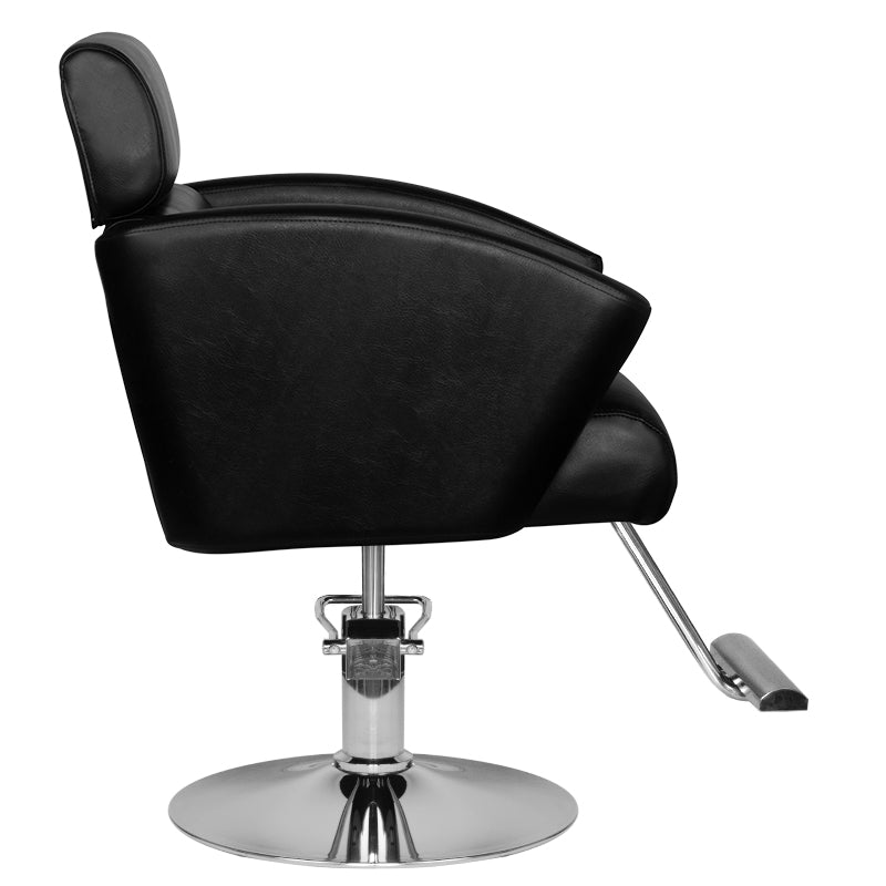 Hair System fotel fryzjerski HS02 czarny