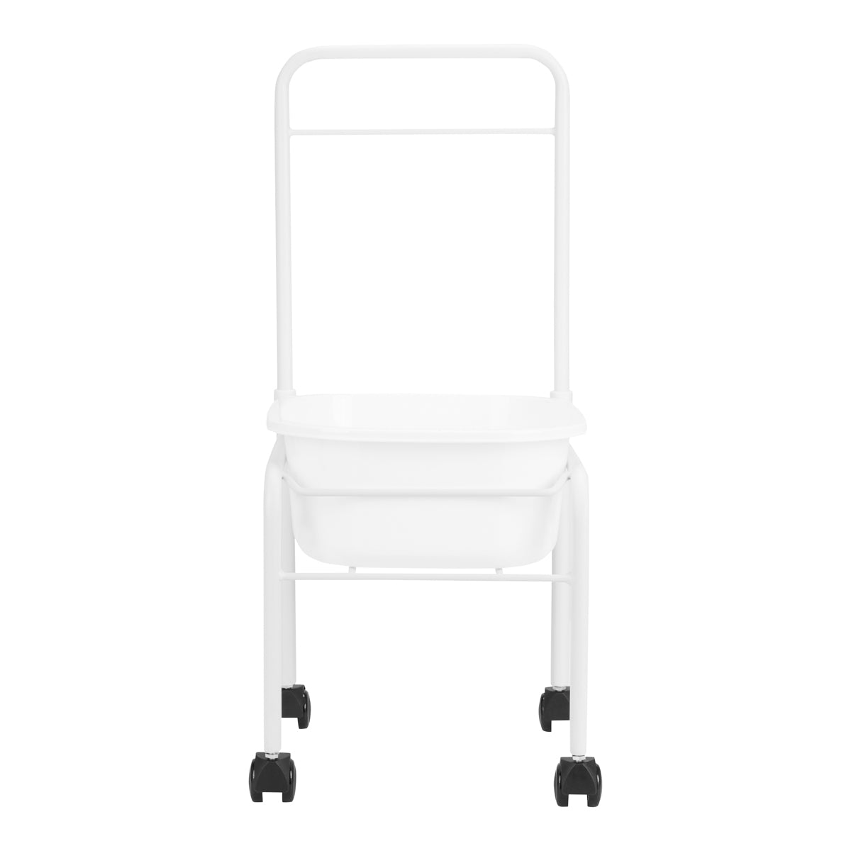 Brodzik Do Pedicure Na Kółkach Biały