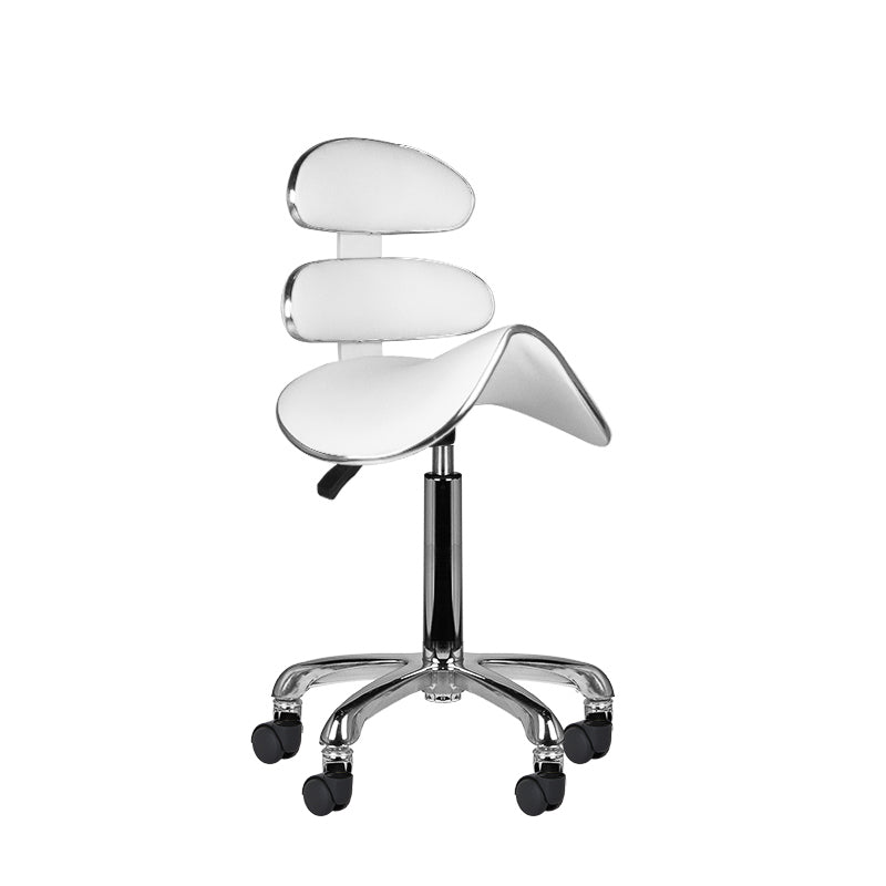Taboret Kosmetyczny Roll Speed Am-880 Biały