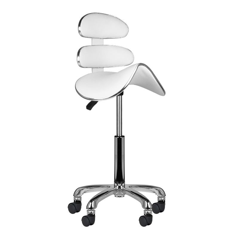 Taboret Kosmetyczny Roll Speed Am-880 Biały