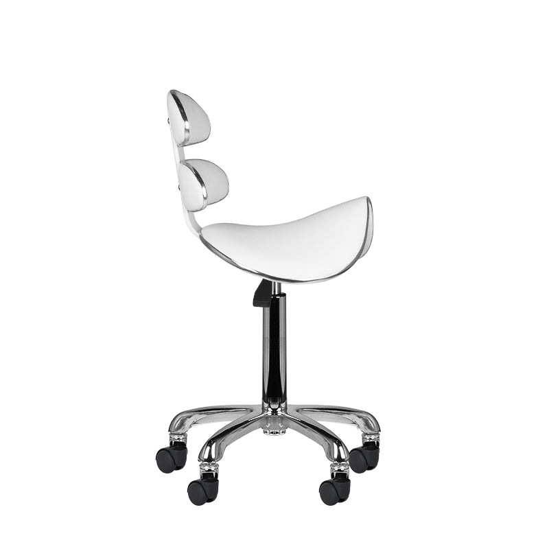 Taboret Kosmetyczny Roll Speed Am-880 Biały