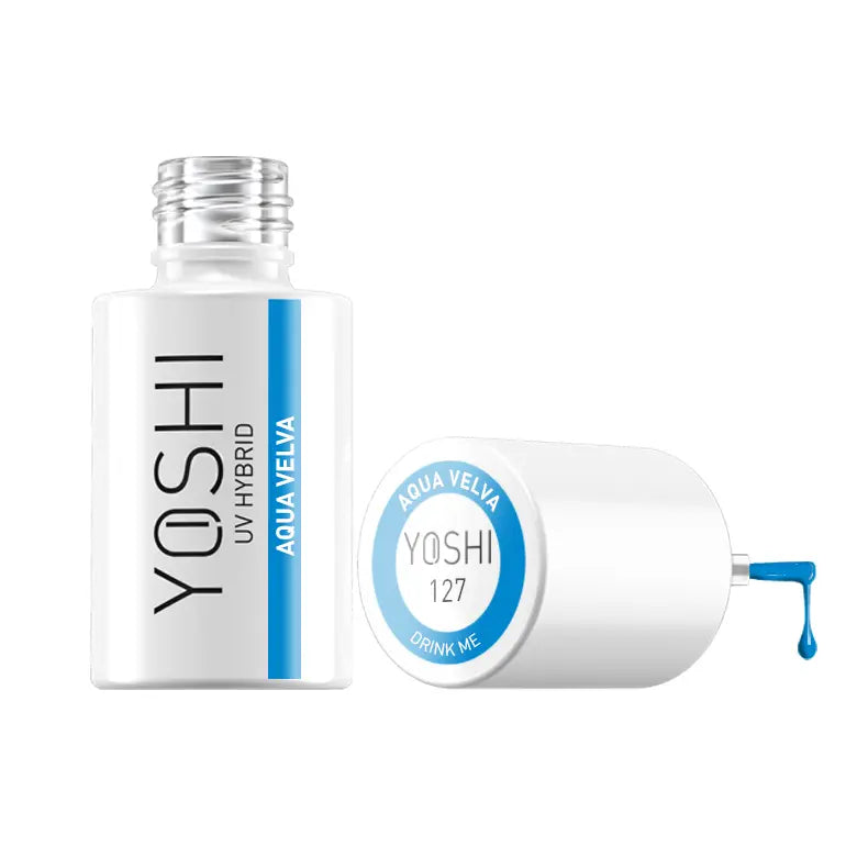 Yoshi - Lakier Hybrydowy 127 Aqua Velva 6ml