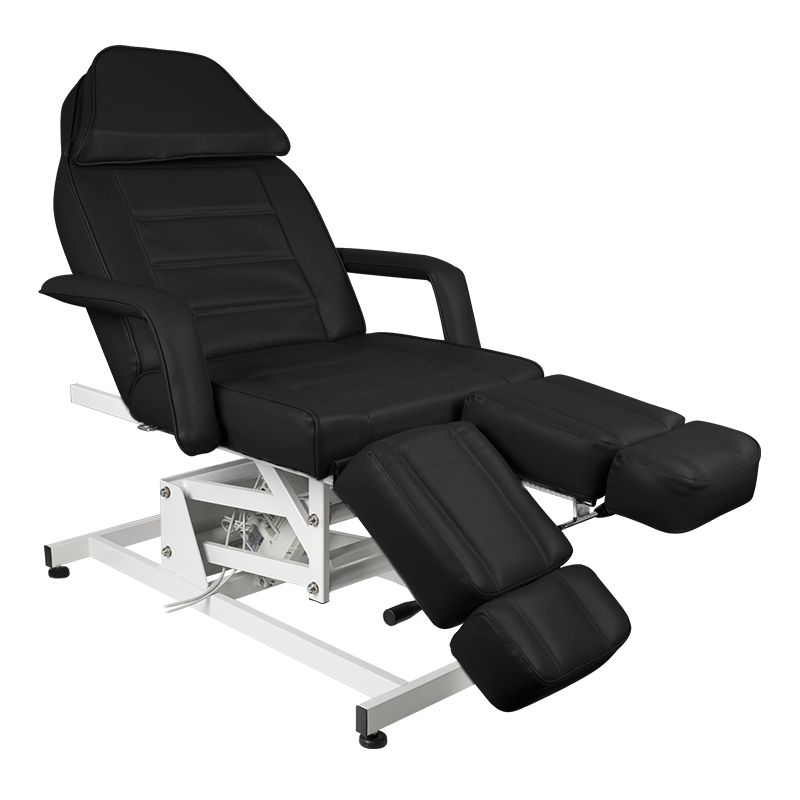 Fotel Kosmetyczny Elektr. Azzurro 673as Pedi 1 Siln. Czarny
