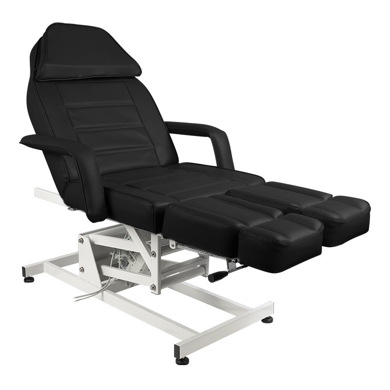 Fotel Kosmetyczny Elektr. Azzurro 673as Pedi 1 Siln. Czarny