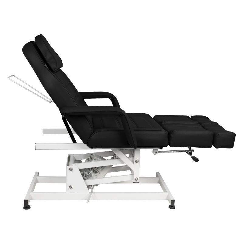 Fotel Kosmetyczny Elektr. Azzurro 673as Pedi 1 Siln. Czarny