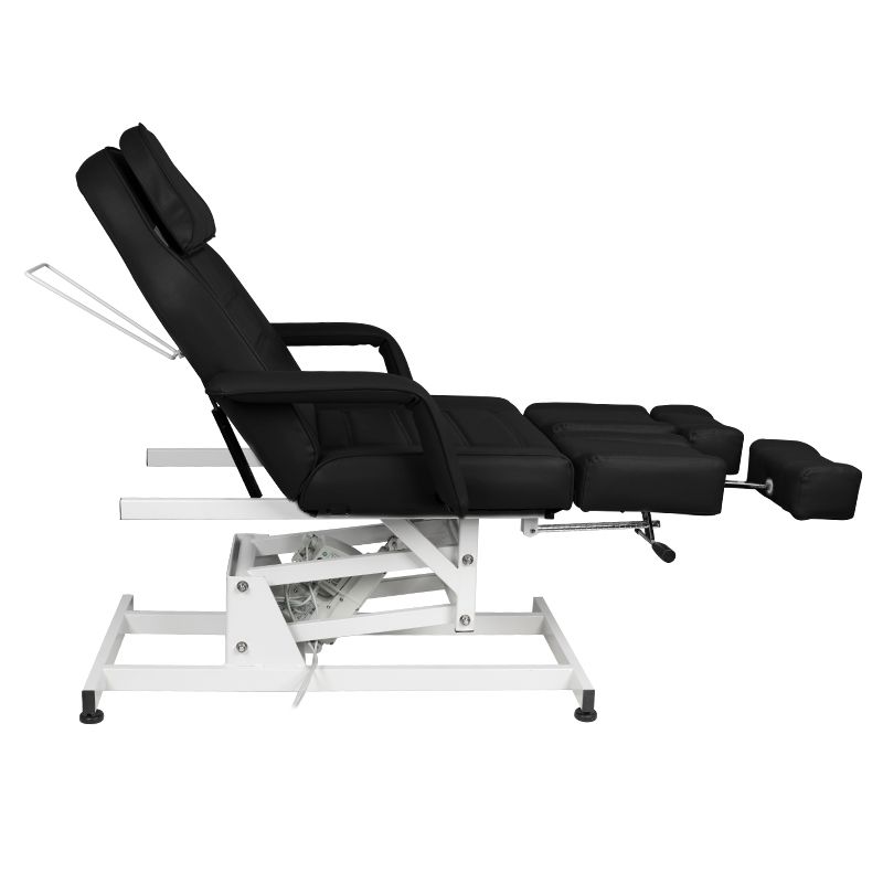 Fotel Kosmetyczny Elektr. Azzurro 673as Pedi 1 Siln. Czarny