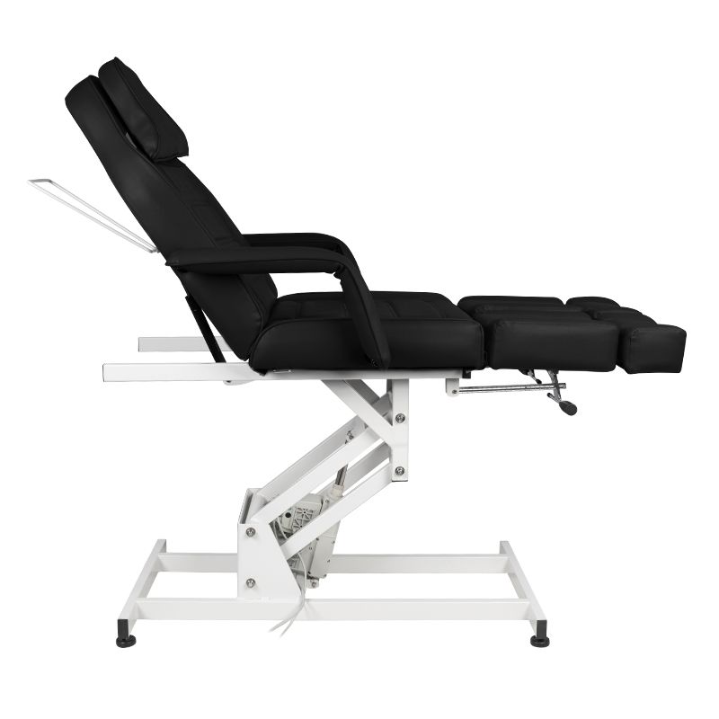 Fotel Kosmetyczny Elektr. Azzurro 673as Pedi 1 Siln. Czarny