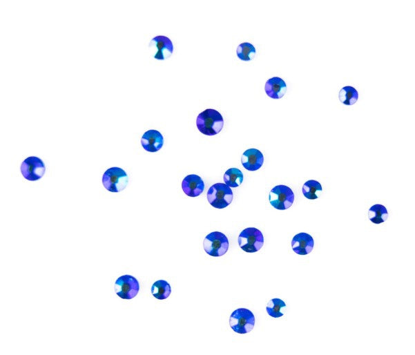 Ozdoby Do Paznokci Zestaw Cyrkonii 1440 Szt Blue Zircon AB