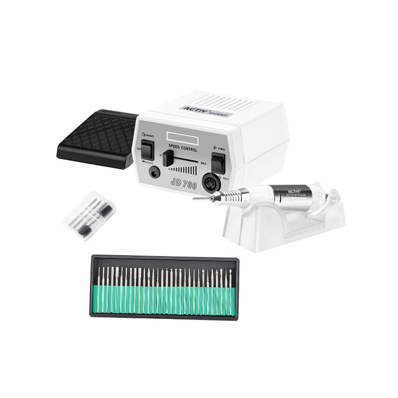 Frezarka Activ Power Jd700 White + Zestaw Frezów Dbd-F