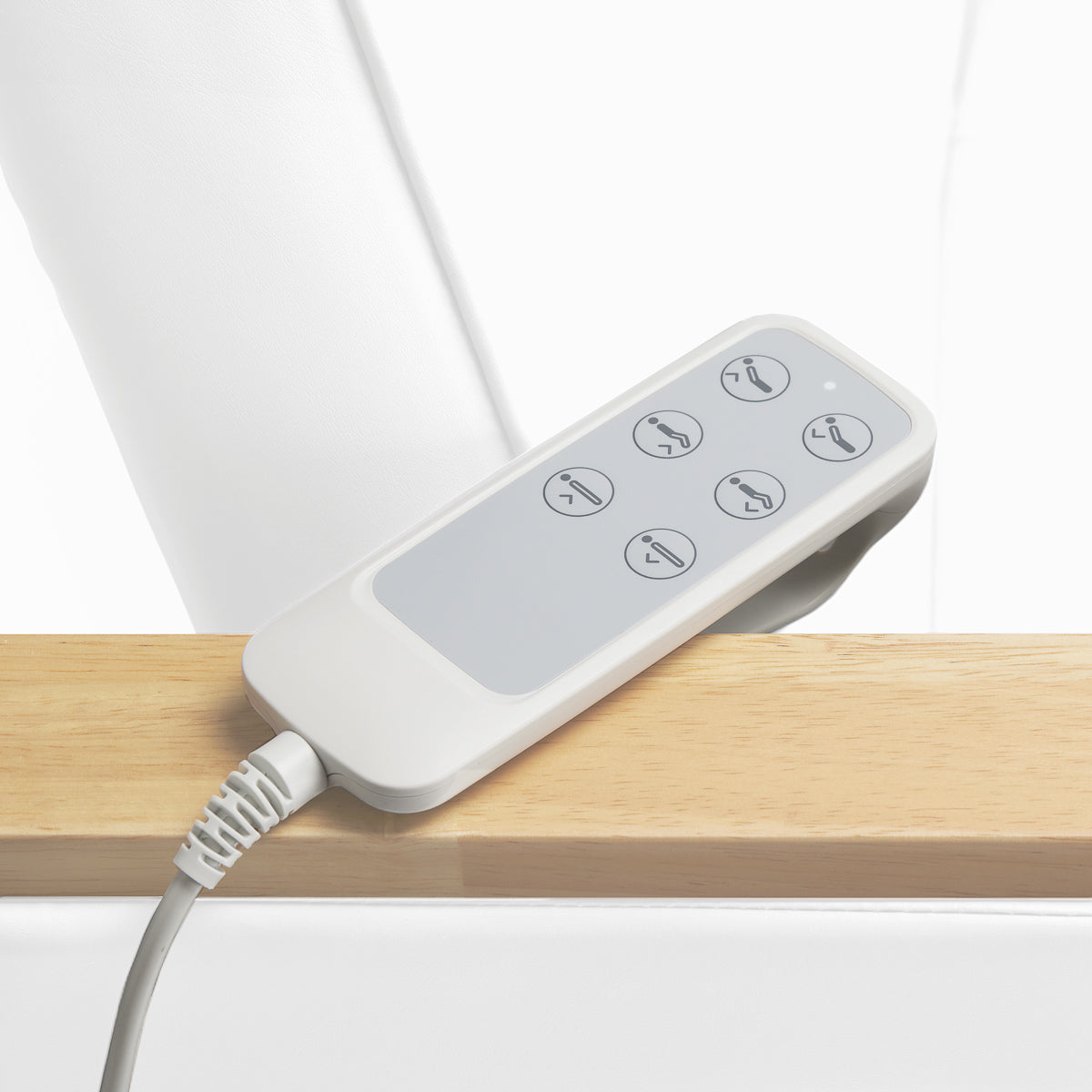 Fotel Kosmetyczny Elektryczny Lux 3 Biały