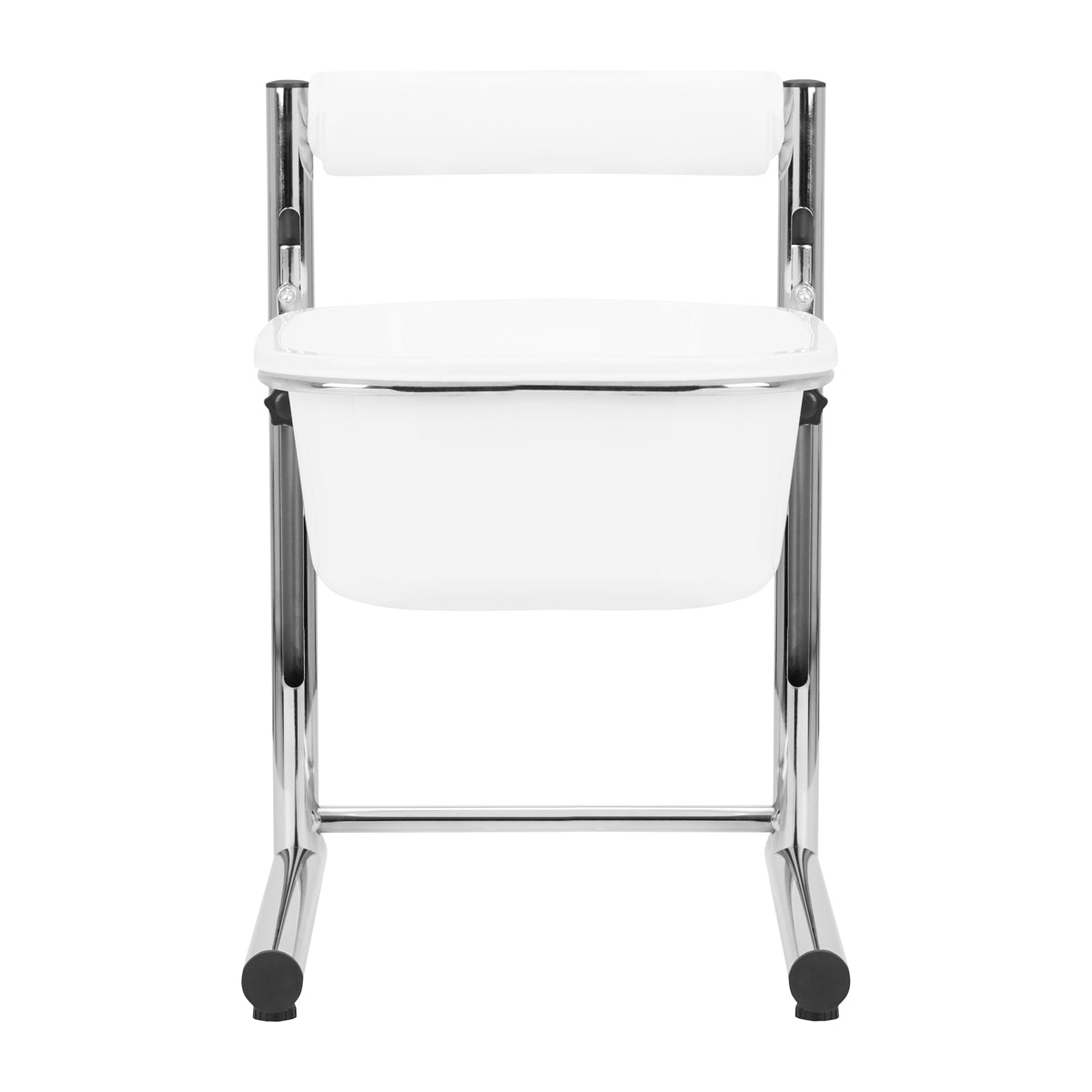 Brodzik do pedicure z regulowaną wysokością chrom