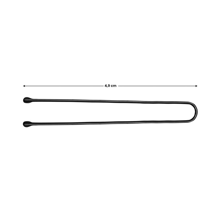 Kokówki Fryzjerskie Do Włosów E-63 150 Szt 4,9cm Czarne