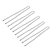 Kokówki Fryzjerskie Do Włosów E-65 300 Sztuk 7cm Czarne
