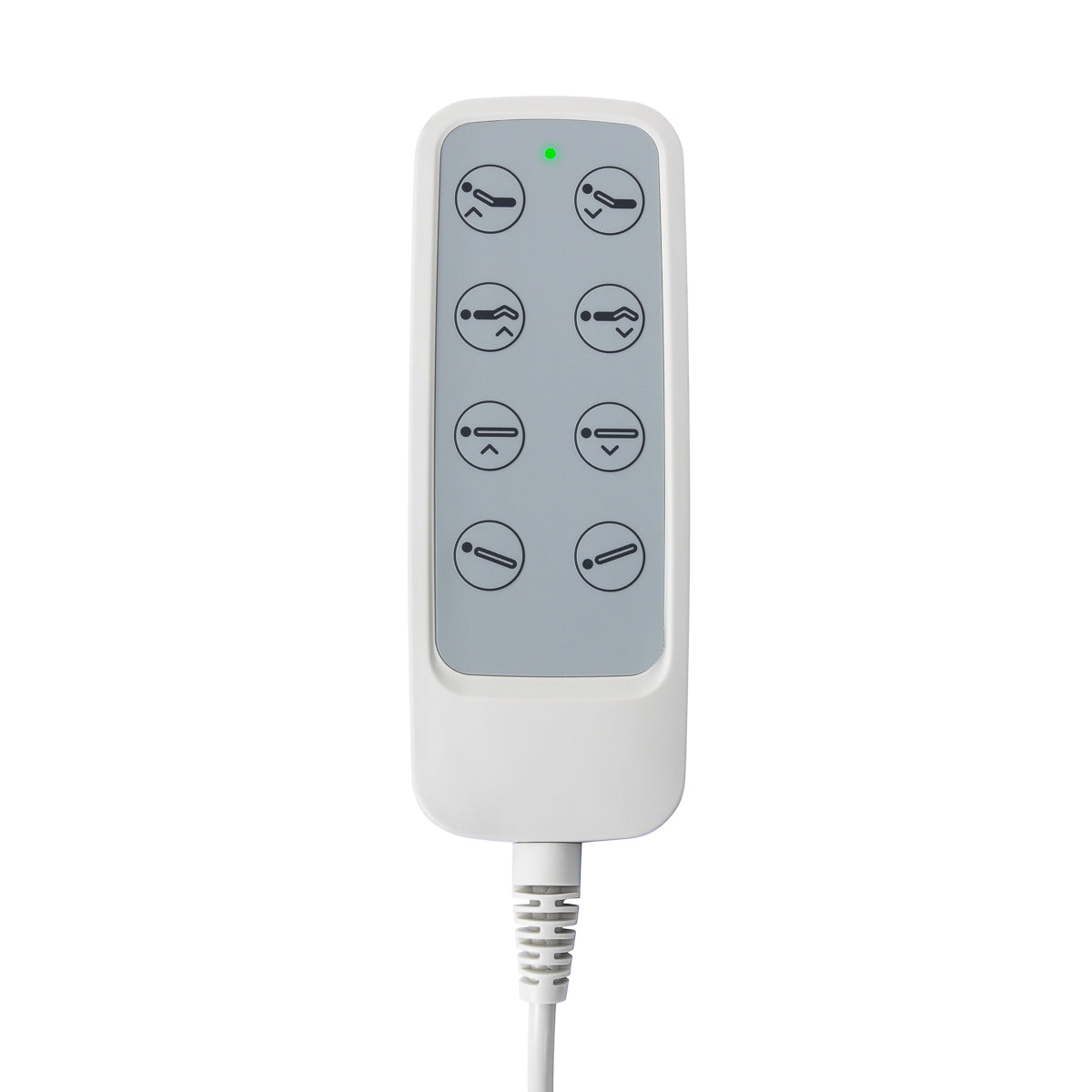 Fotel kosmetyczny podologiczny elektr. Kate 4 siln. szary