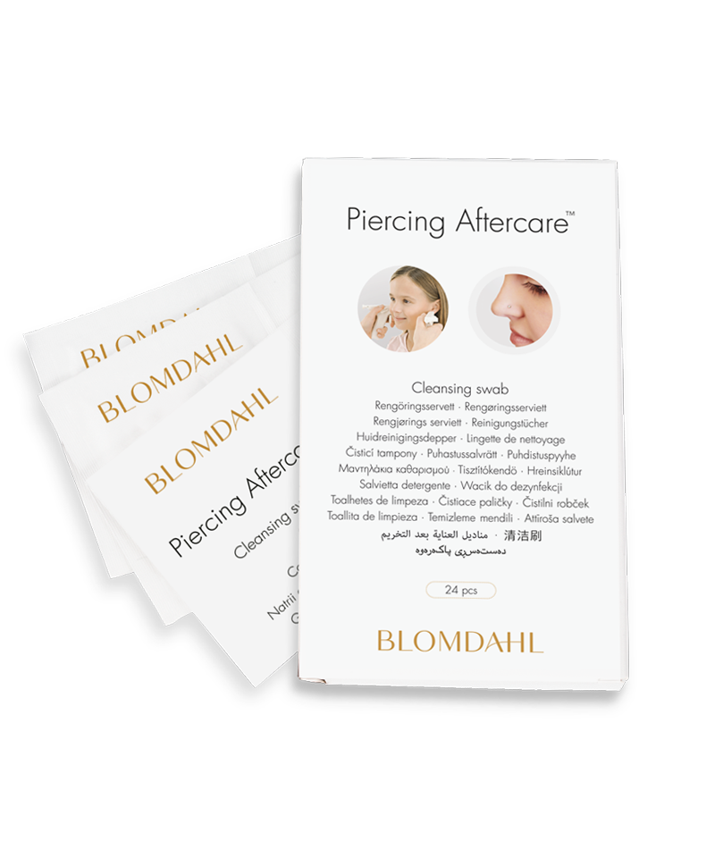 Blomdahl - Waciki Pielęgnacyje Piercing Aftercare 24szt