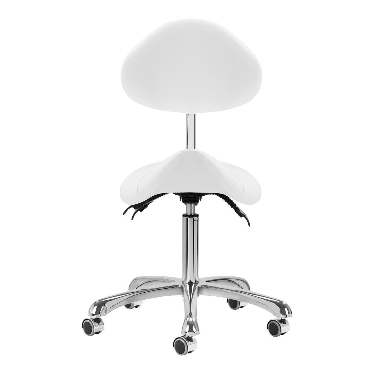 Taboret kosmetyczny 1004 Giovanni biały