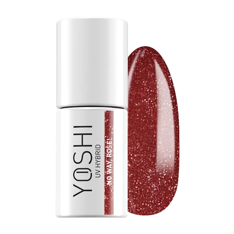 Yoshi Yoshi - Lakier Hybrydowy 143 No Way, Rosé! 6 ml
