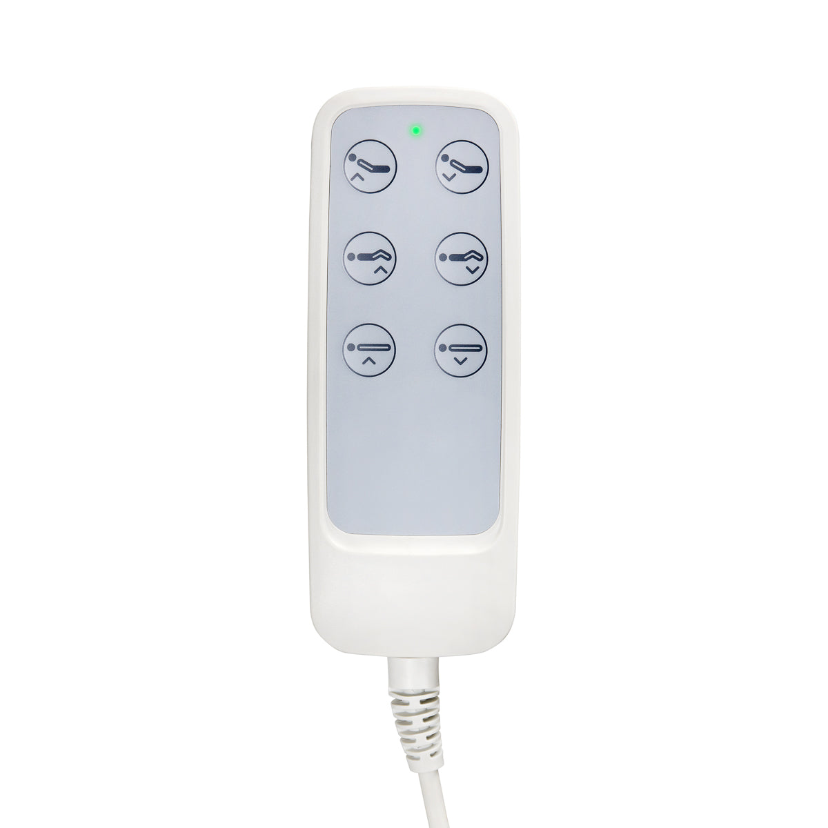 Fotel kosmetyczny elektryczny SILLON Lux 3 silniki szary, szara podstawa