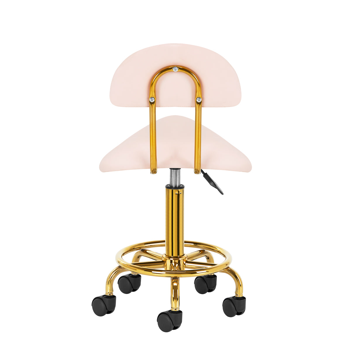 Taboret Kosmetyczny 6001G Złoto Różowy