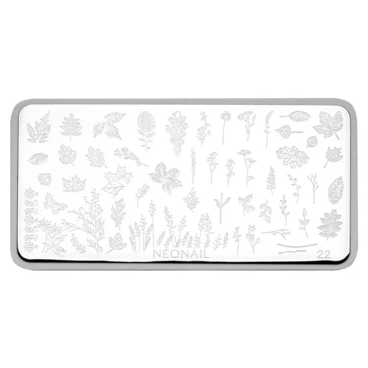 Blaszka Do Stempli Stamping Plate 22