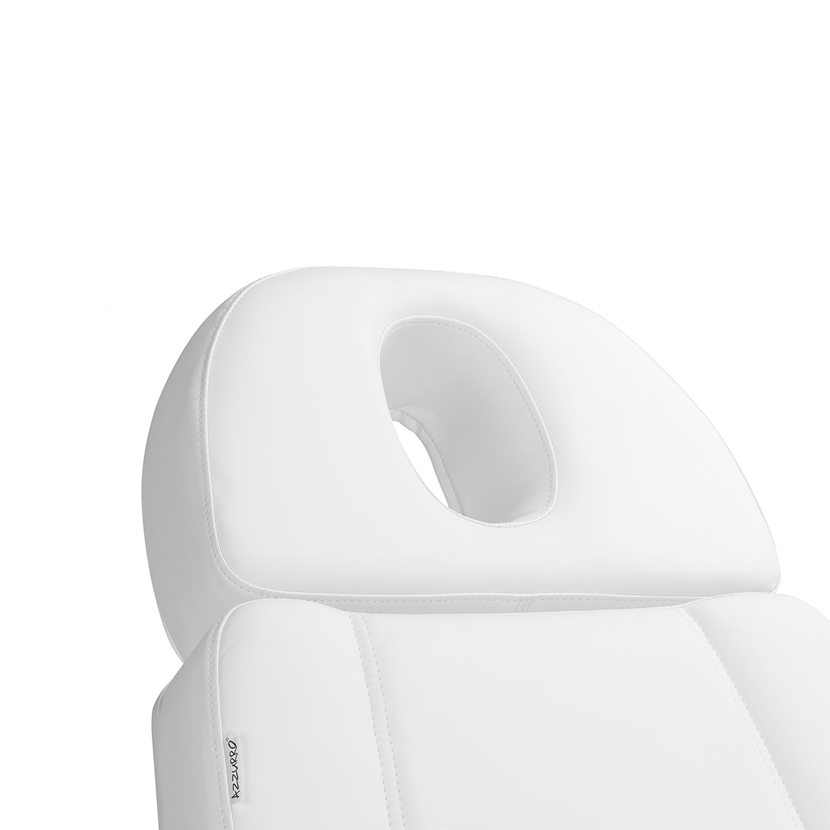 Fotel kosmetyczny elektr. Azzurro Lux 3m biały z podgrzewaniem
