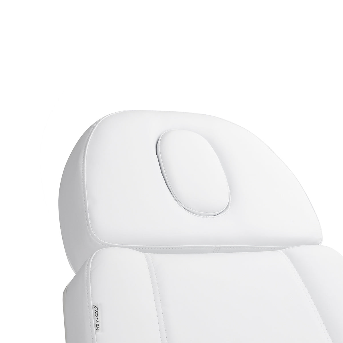 Fotel kosmetyczny elektr. Azzurro Lux 3m biały z podgrzewaniem
