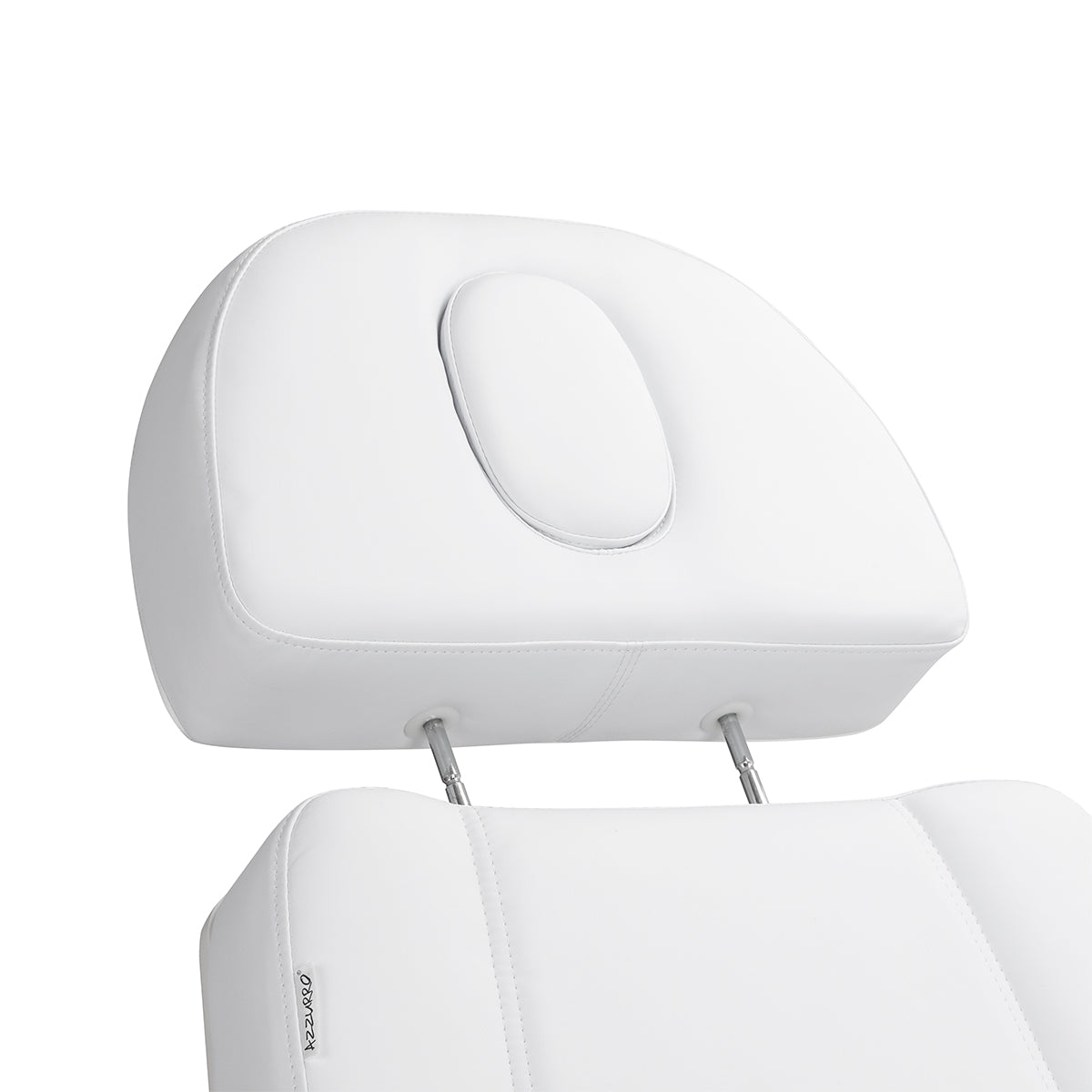 Fotel kosmetyczny elektr. Azzurro Lux 3m biały z podgrzewaniem
