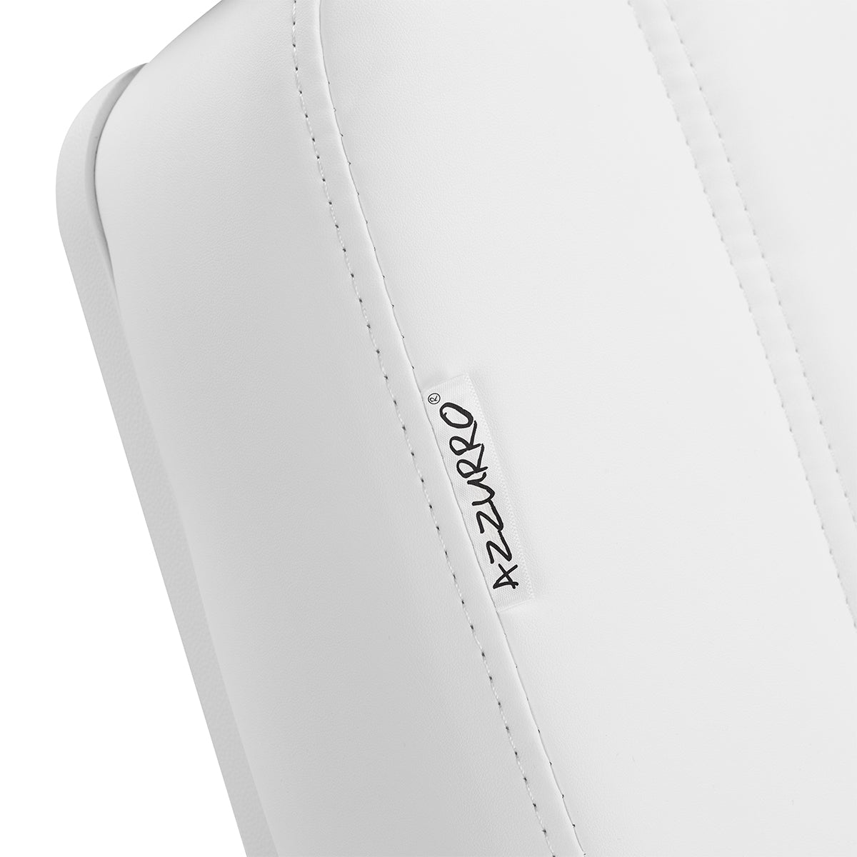 Fotel kosmetyczny elektr. Azzurro Lux 5m biały